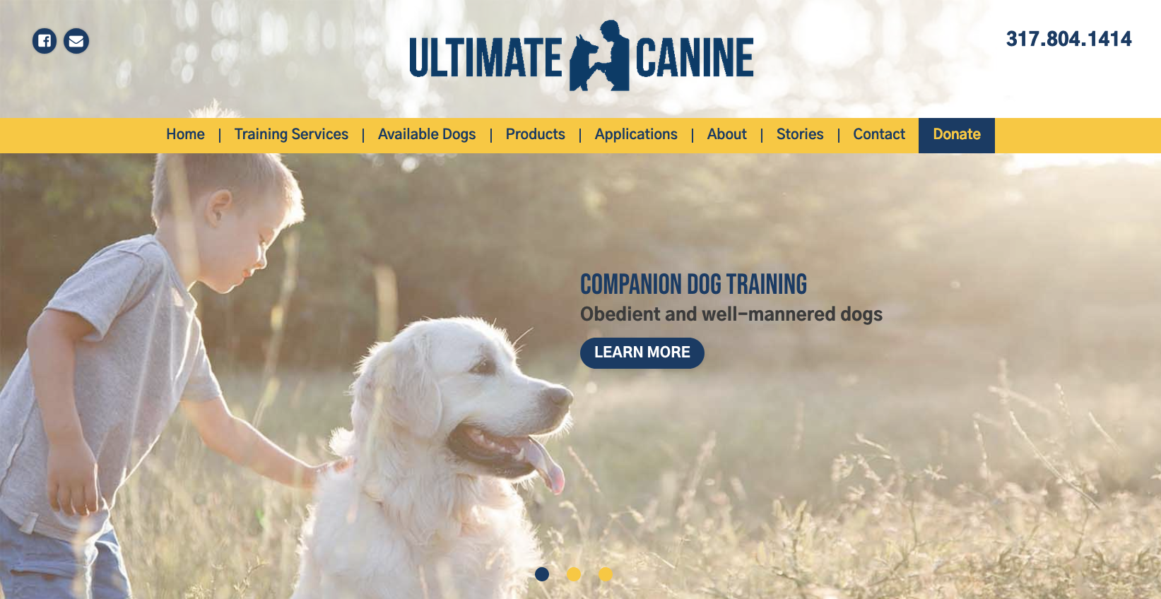 Companion Dogs for Sale & Obedience Training Ultimate Canine